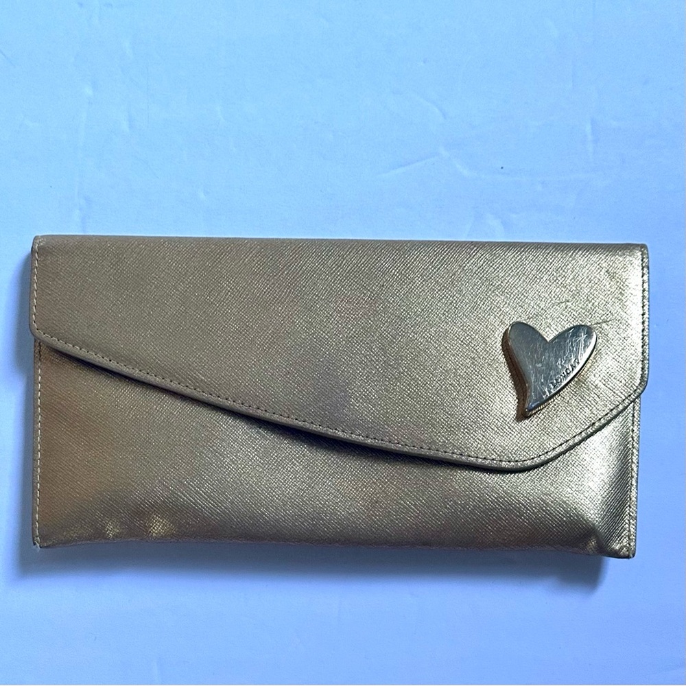 Lovcat Gold Clutch/wallet